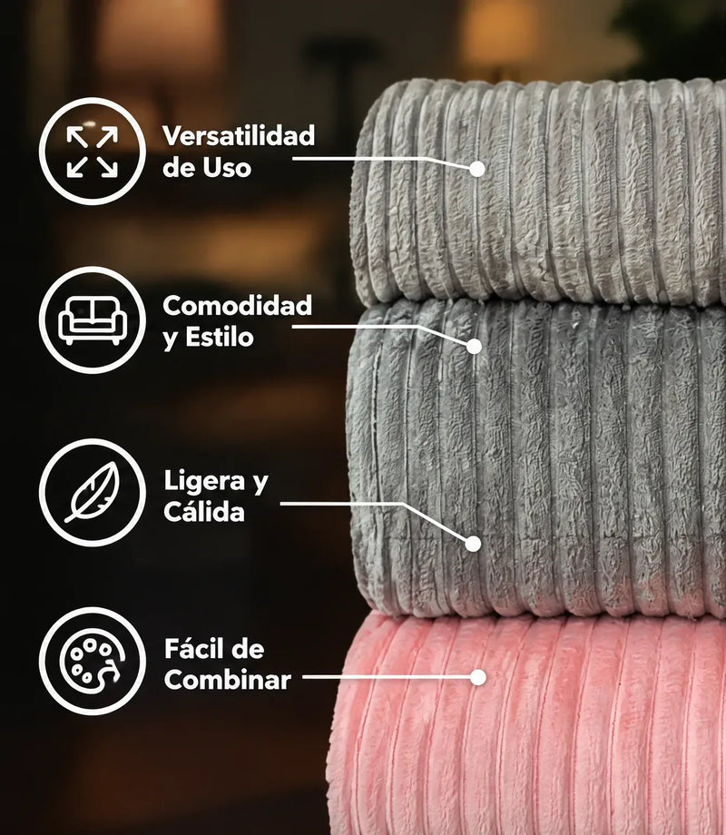Cobija Piel De Conejo