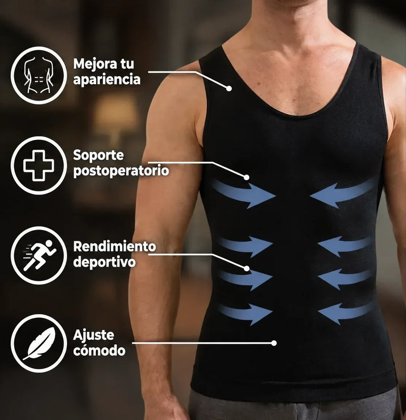 Chaleco De Compresion Disimulador